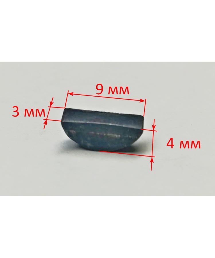 Шпонка 9х3х4R для GET-1700B  GET-420B  GET 1.7 MS-V Huter ZMD 70/1/8 <br>(Артикул: 61/67/189)